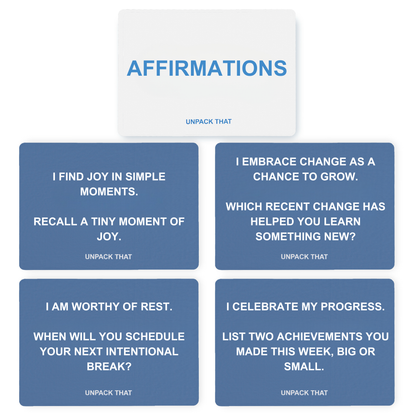 Unpack That Affirmations Deck