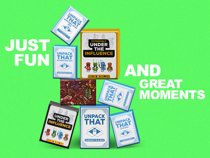 SNC Mega Bundle – 10 Games + 6 Shot Glasses + Bounce Back Party Recovery